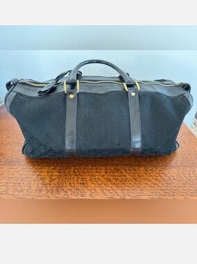 Gucci Monogram Duffle Bag